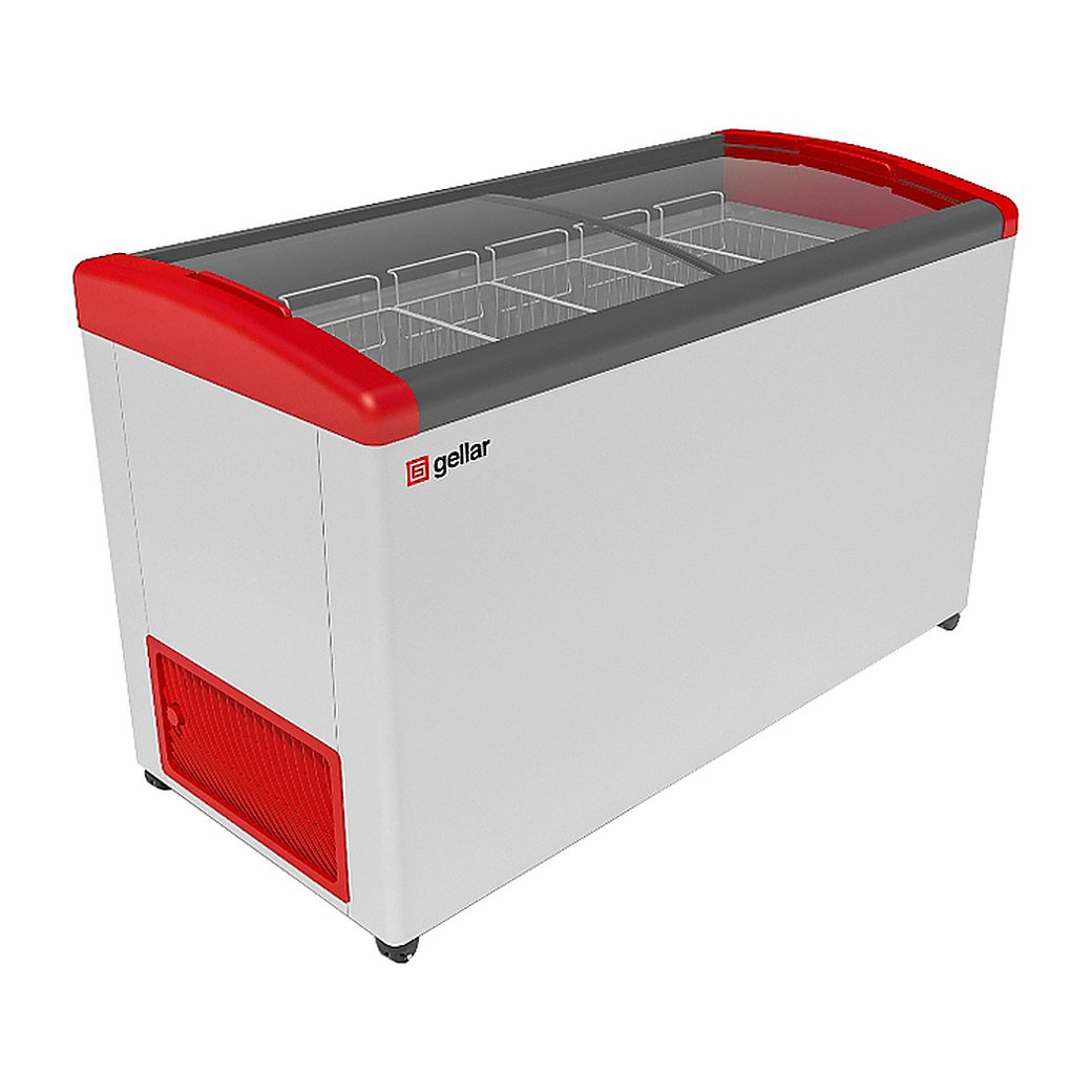 Ларь морозильный Frostor GELLAR FG 500 E красный (R290)