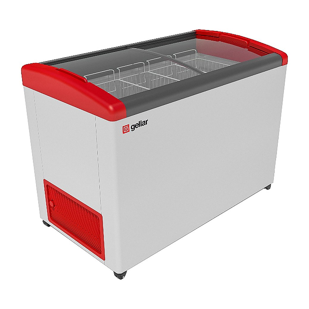 Ларь морозильный Frostor GELLAR FG 450 E ST красный