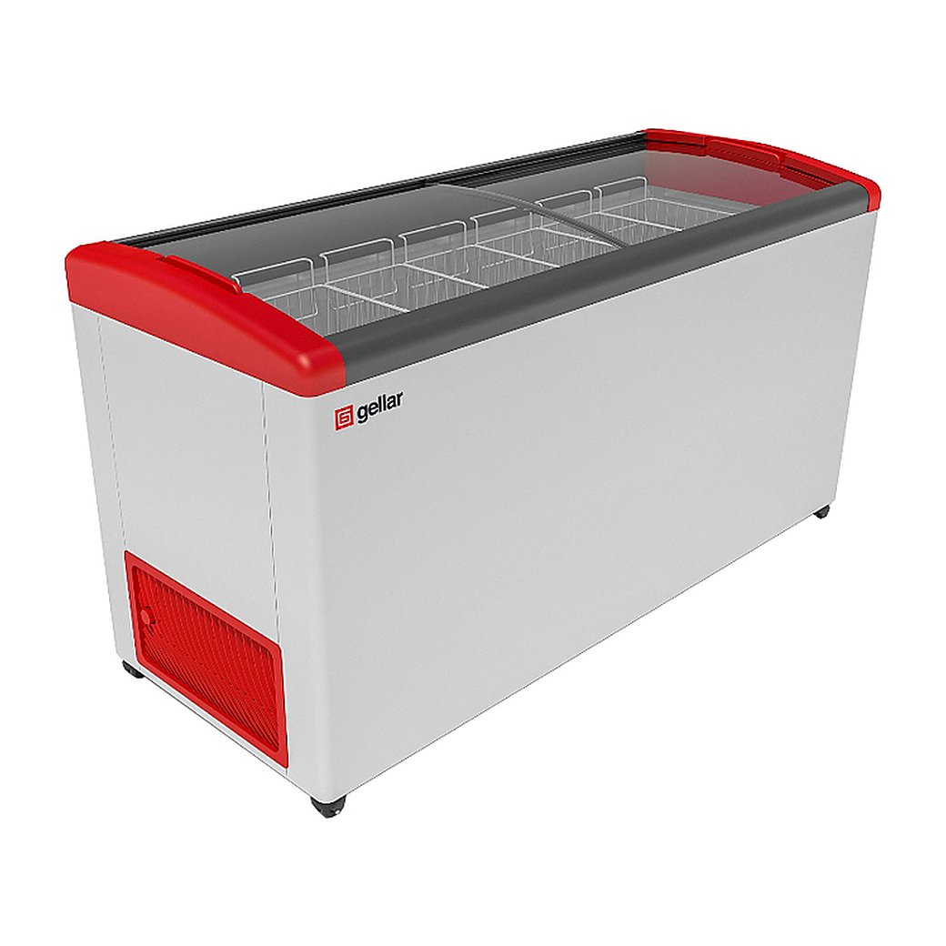 Ларь морозильный Frostor GELLAR FG 600 E красный (R290)