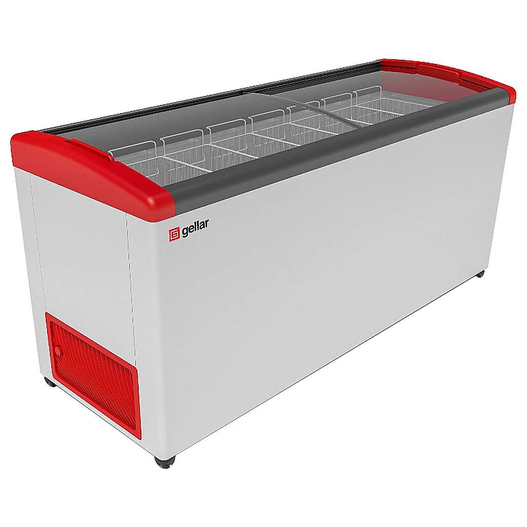 Ларь морозильный Frostor GELLAR FG 700 E красный (R290)