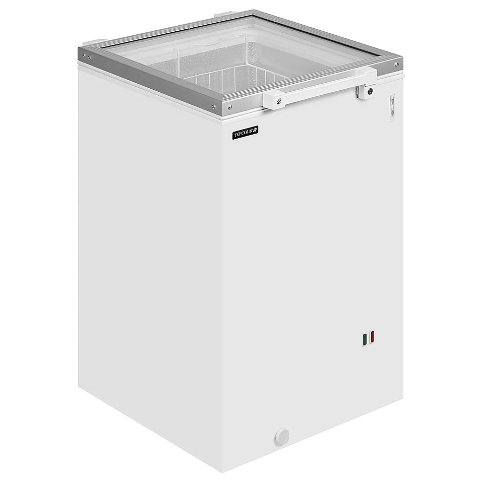 Ларь морозильный TEFCOLD ST160 со стеклянной крышкой