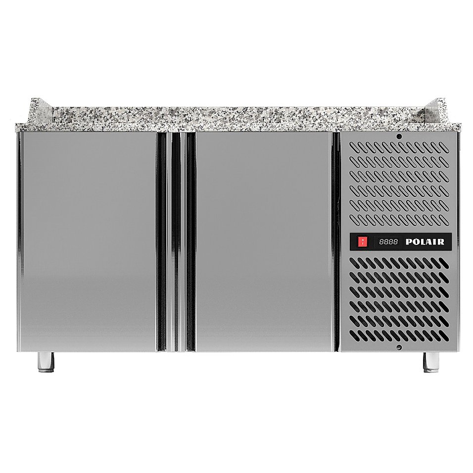 Стол для пиццы POLAIR TM2ENPIZZA-G с бортом, фото 2