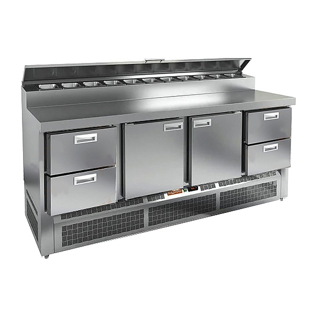 Стол для пиццы HICOLD PZE2-2112/GN