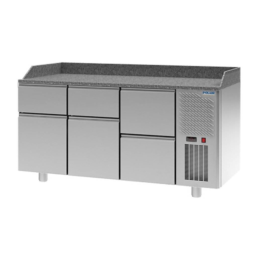 Стол для пиццы POLAIR TM3GNpizza-112-G