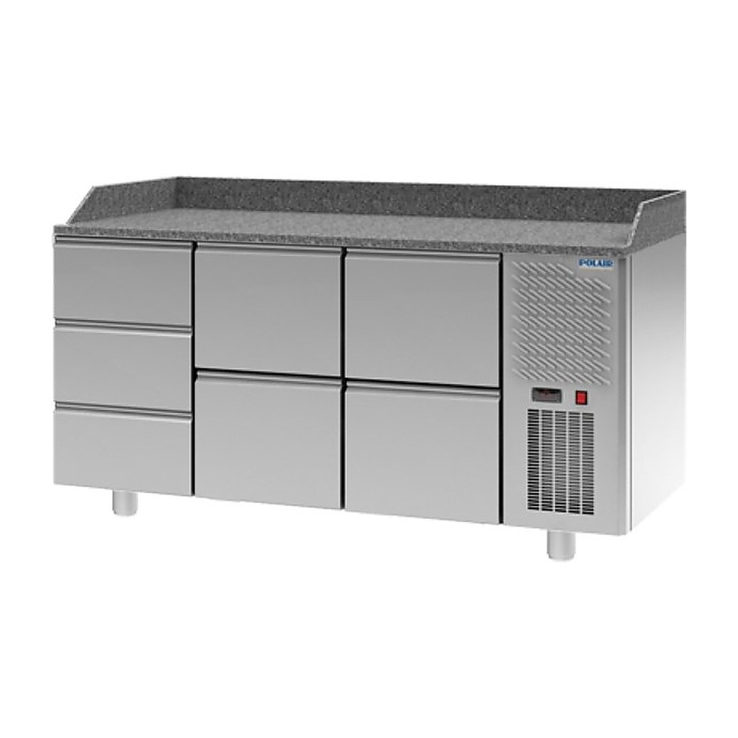 Стол для пиццы POLAIR TM3GNpizza-322-G