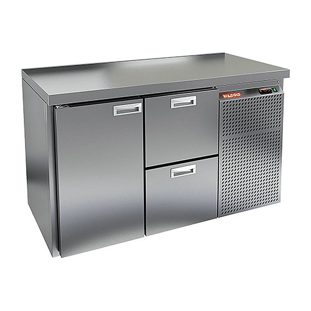 Стол морозильный HICOLD GN 12 BR2 BT O без борта