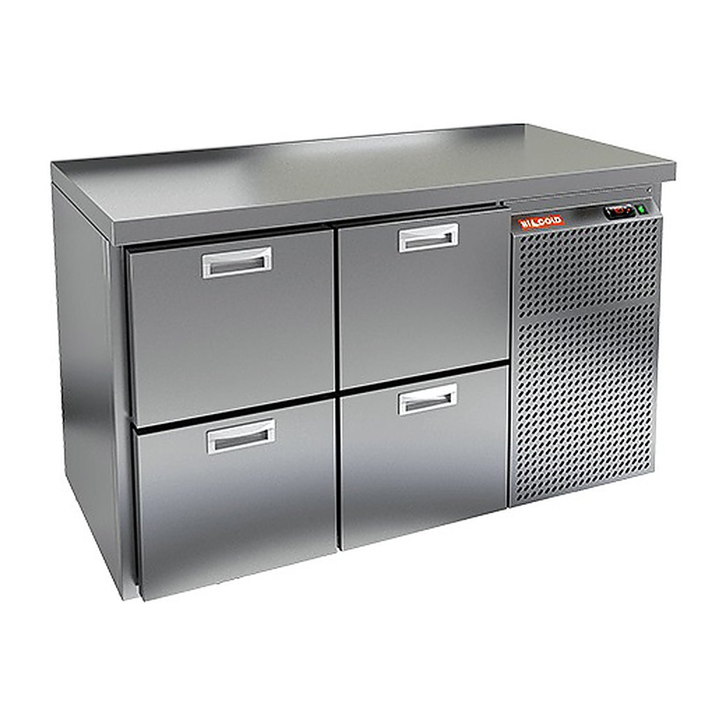 Стол морозильный HICOLD GN 22 BR2 BT O без борта