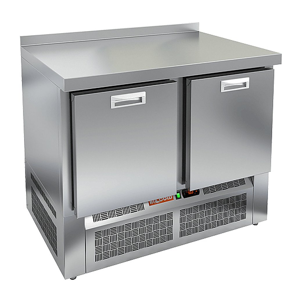 Стол холодильный HICOLD GNE 11/TN BOX с бортом