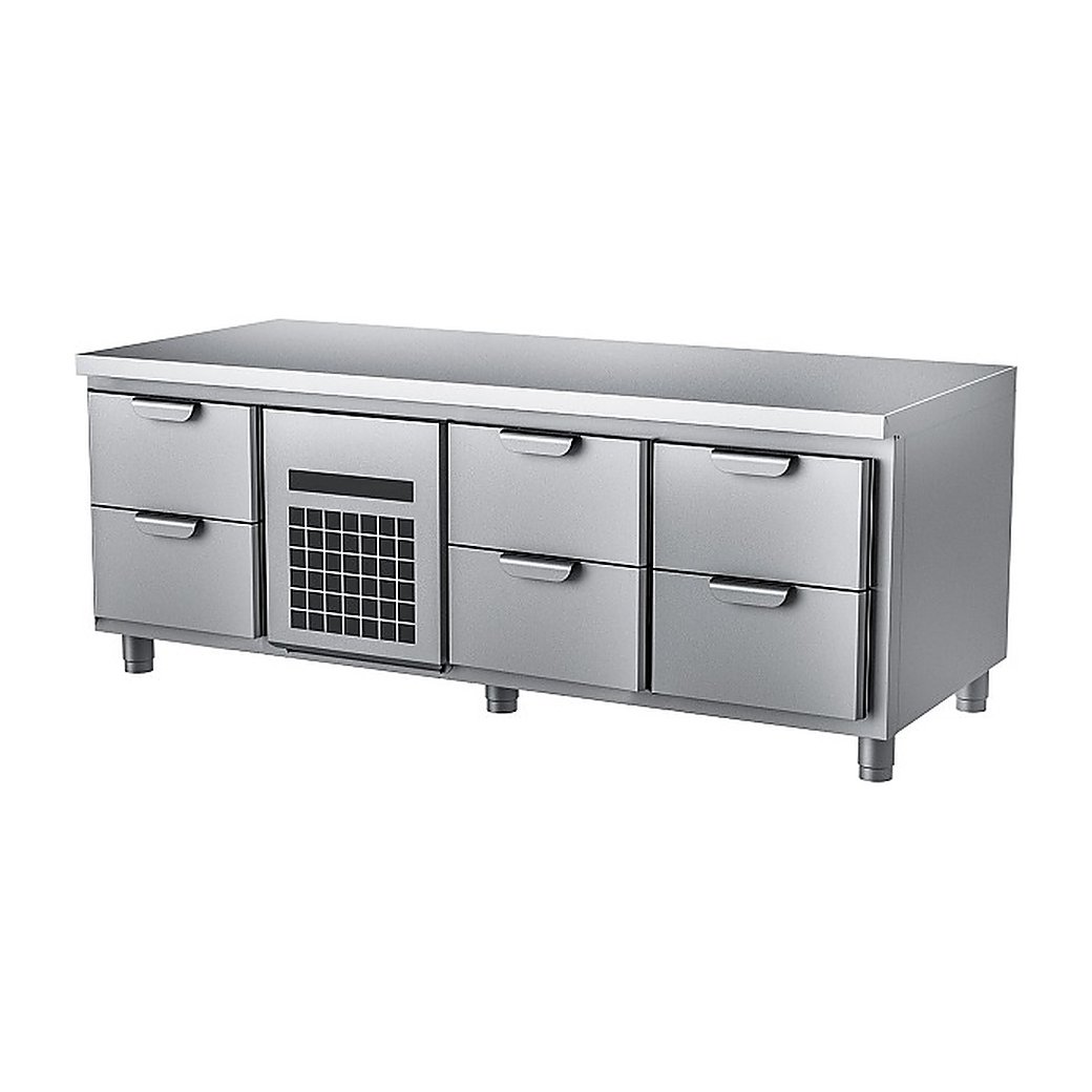 Стол холодильный HappyChef TC GL 2-CR-2-2