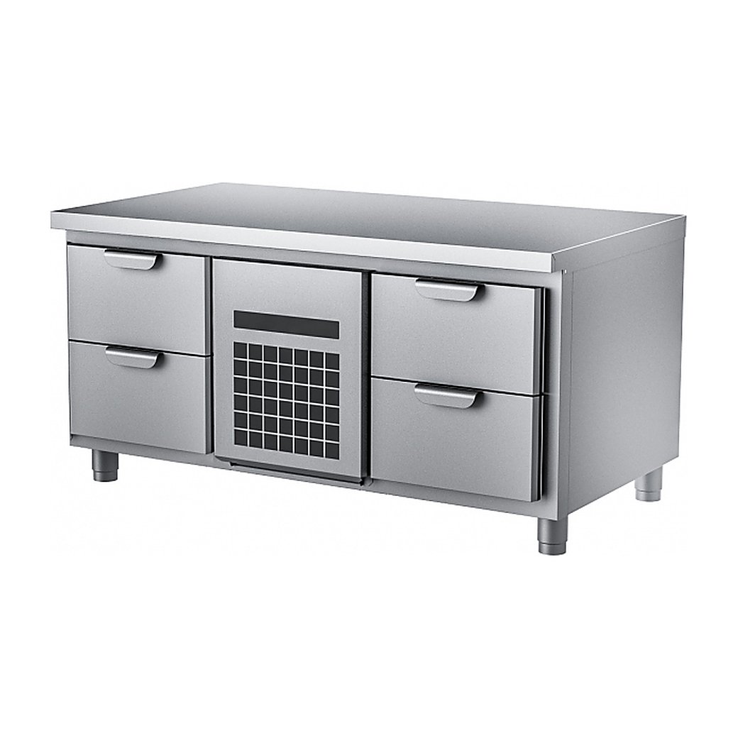 Стол холодильный HappyChef TC GL 2-CR-2