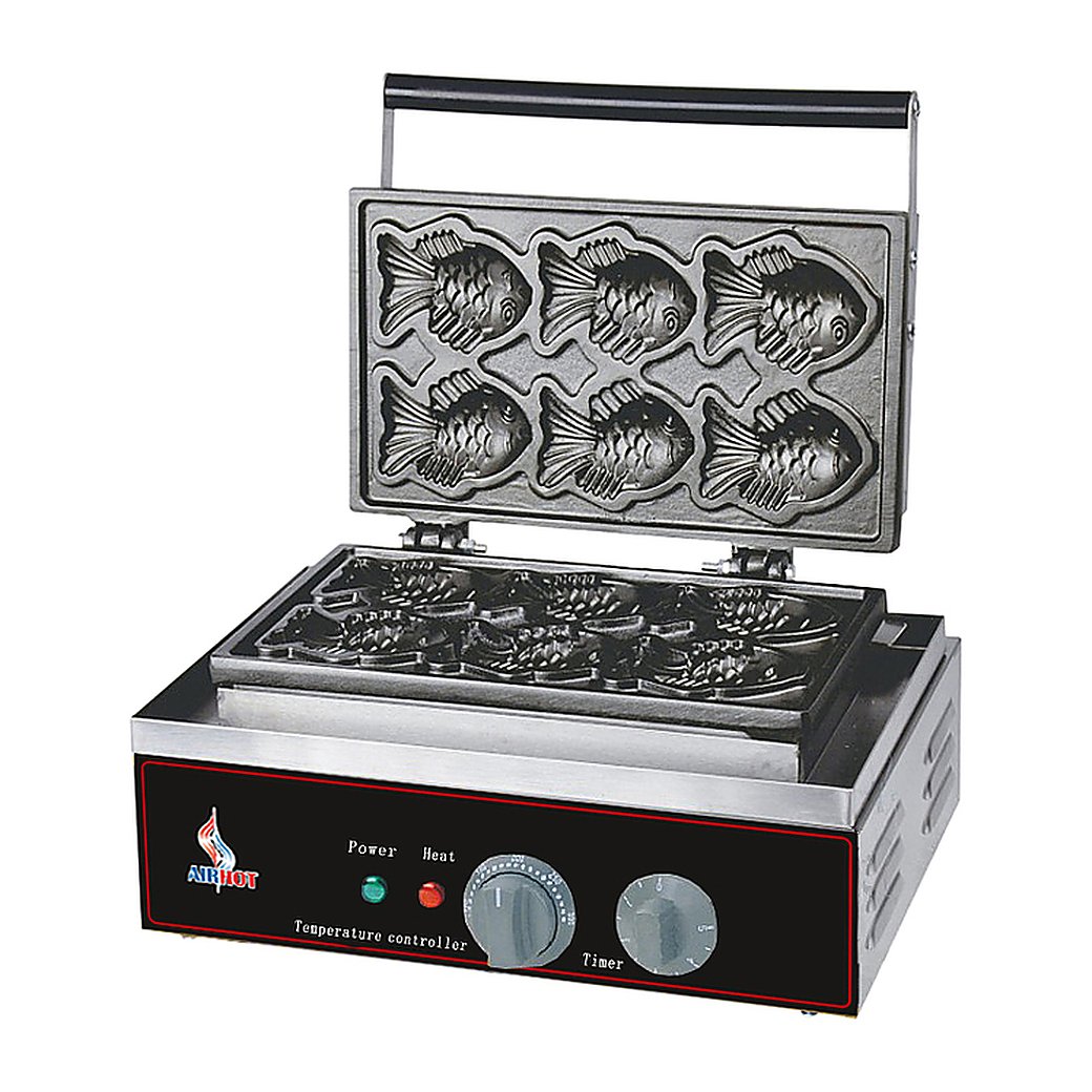 Вафельница тайяки Airhot WBF-6 FISH