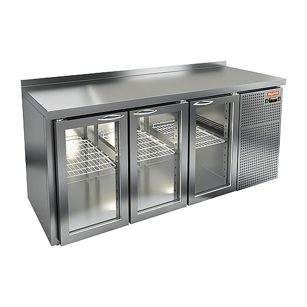 Стол холодильный HICOLD GNG 111 BR2 HT с бортом