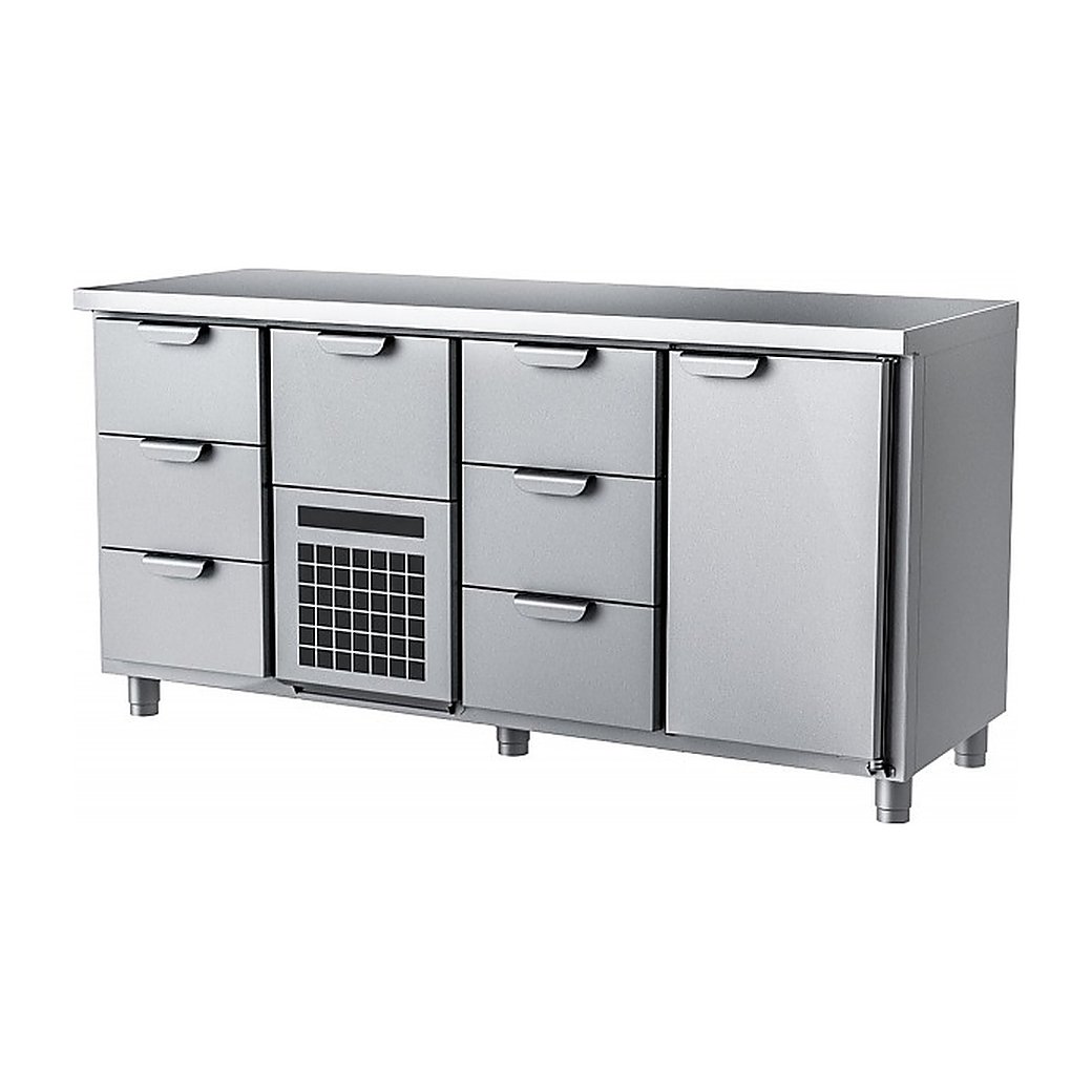 Стол холодильный HappyChef TC GH 3-CBR-3-1