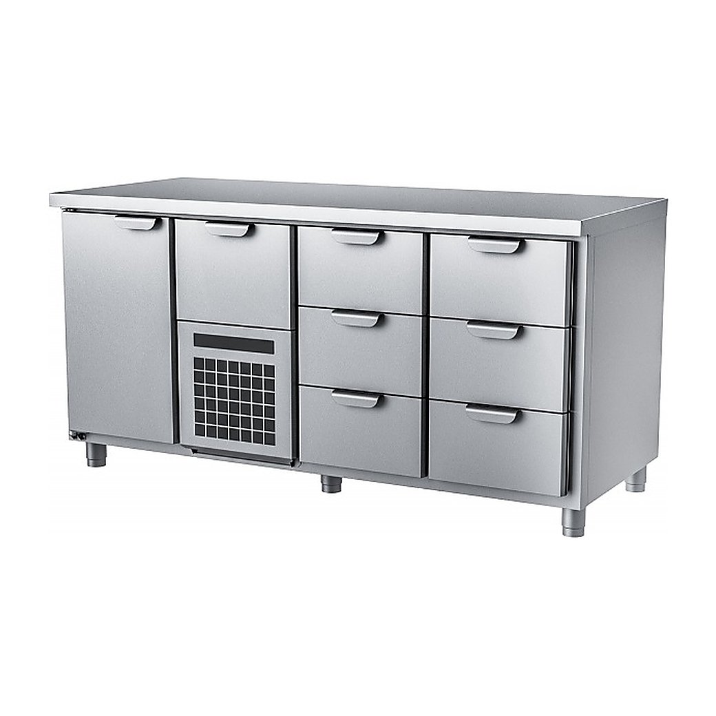 Стол холодильный HappyChef TC GH 1-CBR-3-3