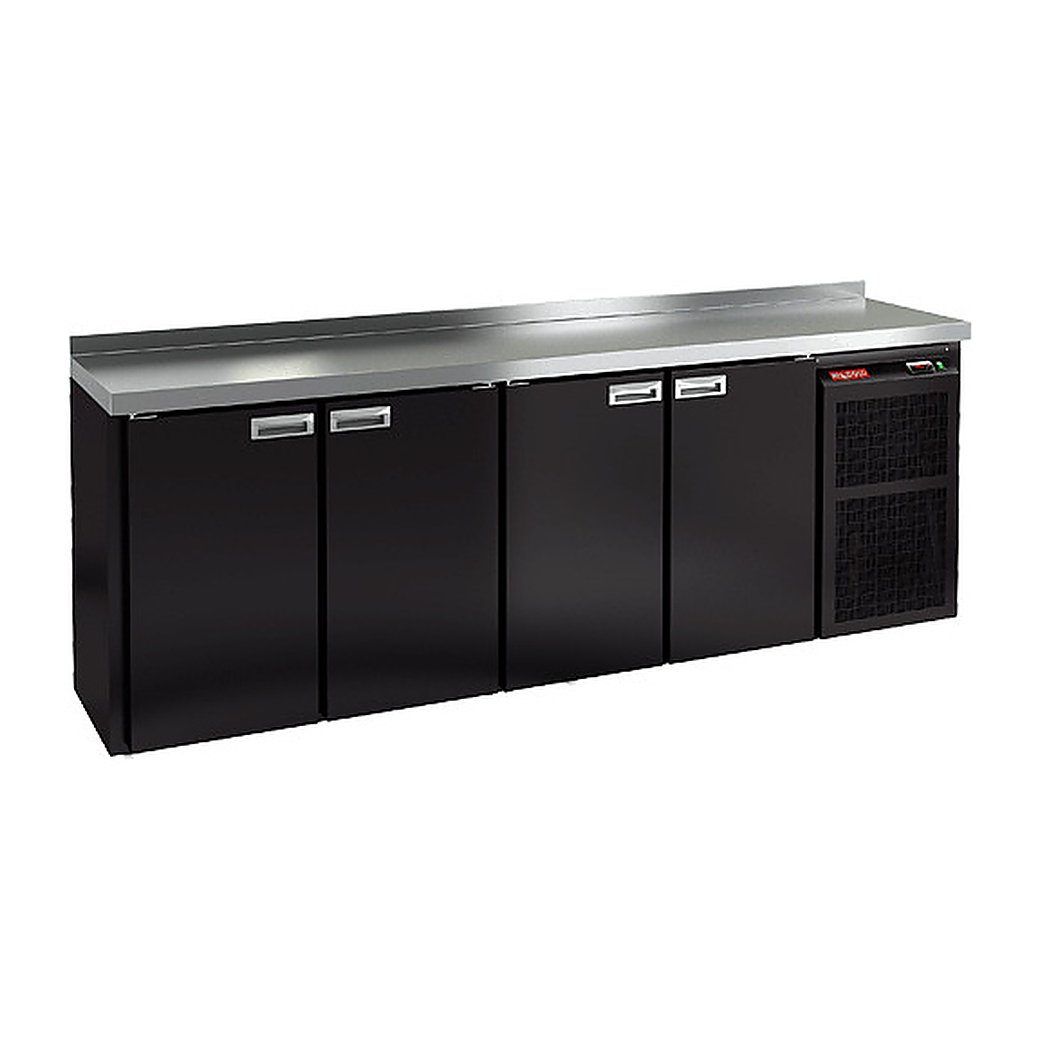 Стол холодильный барный HICOLD BN 1111 BR2 TN BAR Black