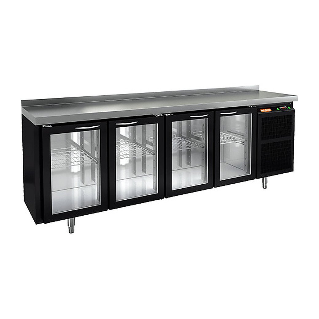 Стол холодильный барный HICOLD BNG 1111 HT BAR Black