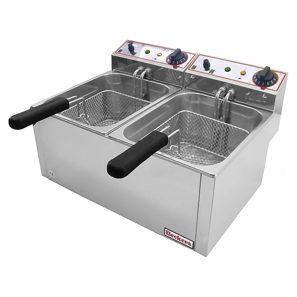 Фритюрница электрическая BECKERS FR 6+6LT