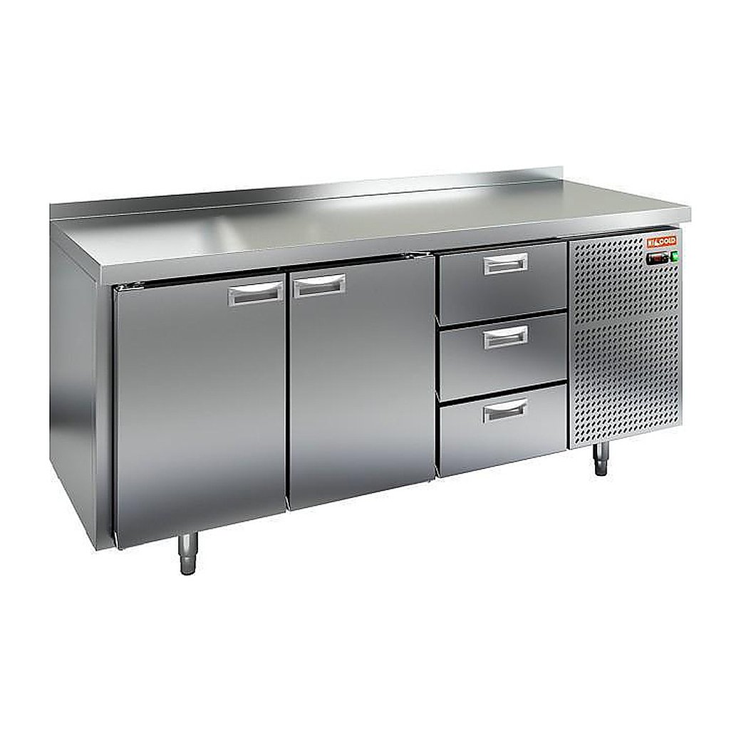 Стол холодильный HICOLD GN 113 BR3 TN, фото 1