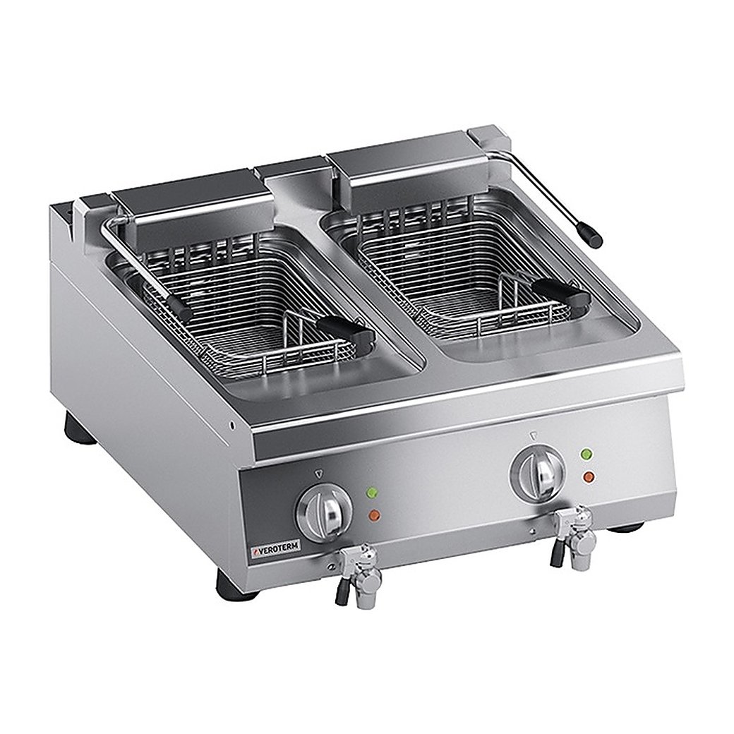 Фритюрница электрическая VEROTERM VT7FGE07TT 11+11 л