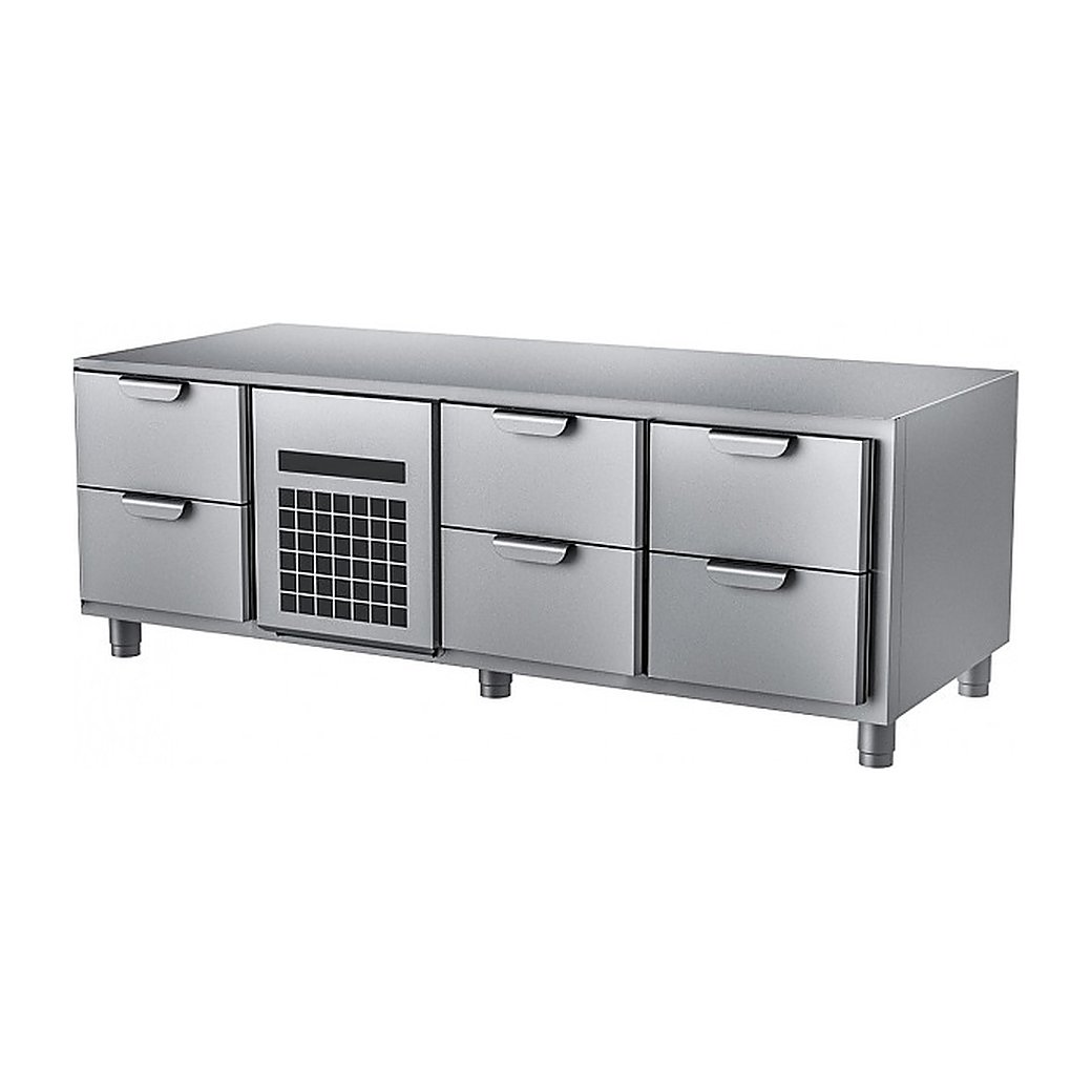 Стол холодильный HappyChef TC L 2-CR-2-2 без столешницы