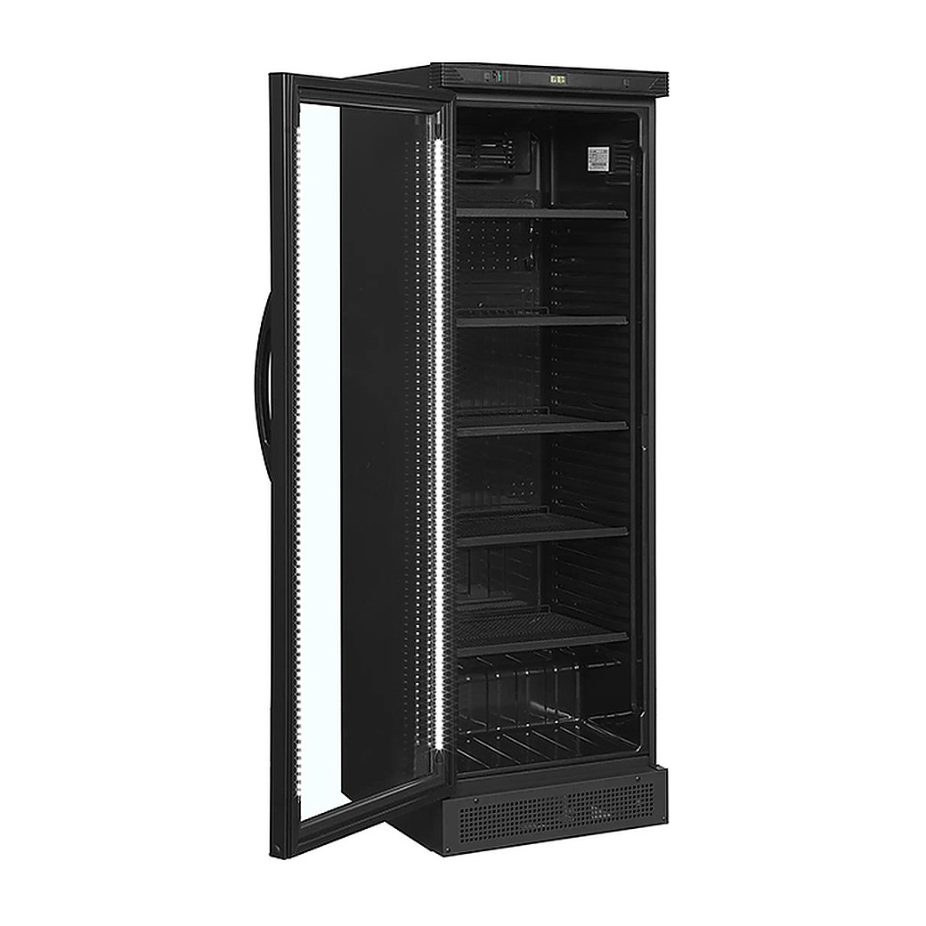 Шкаф холодильный TEFCOLD CEV425 BLACK L/H, фото 2