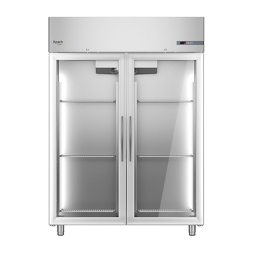 Шкаф холодильный Apach Chef Line LCRM120ND2G со стеклянной дверью