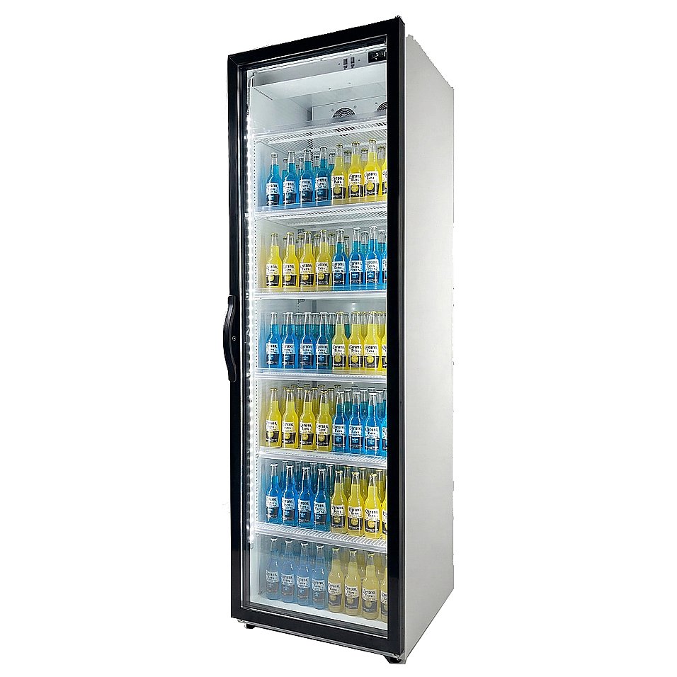 Шкаф холодильный Frigoglass Super 8 FFD (бел.корп.,бел.каб.,перенав.,2Led,6пол.,6ЦД,зам.с ПДУ)