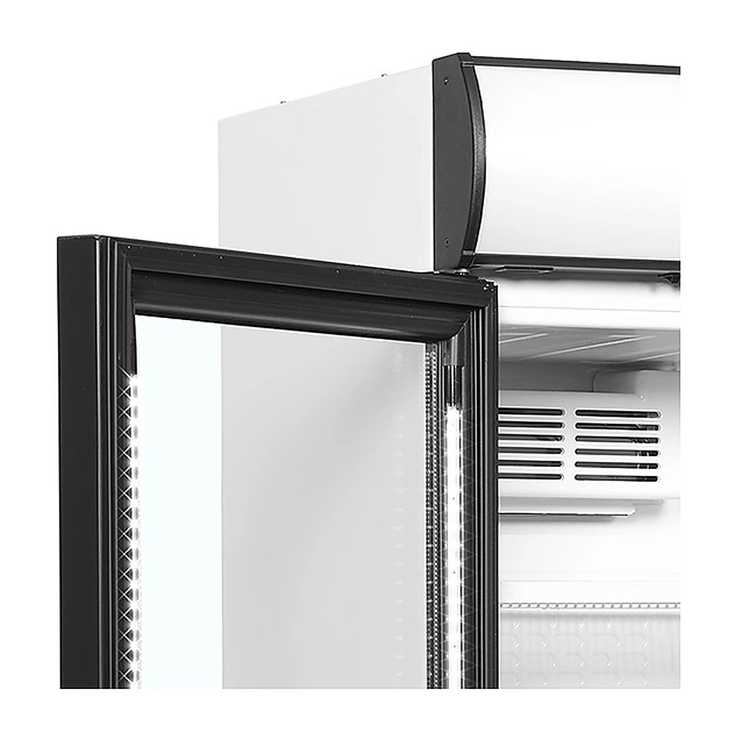 Шкаф холодильный TEFCOLD CEV425CP 2 LED L/H, фото 3