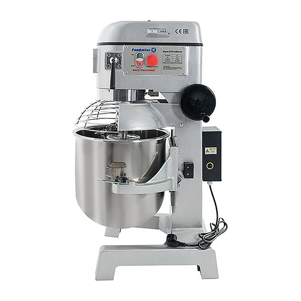 Миксер планетарный Foodatlas B-30A Eco графитовый, фото 3