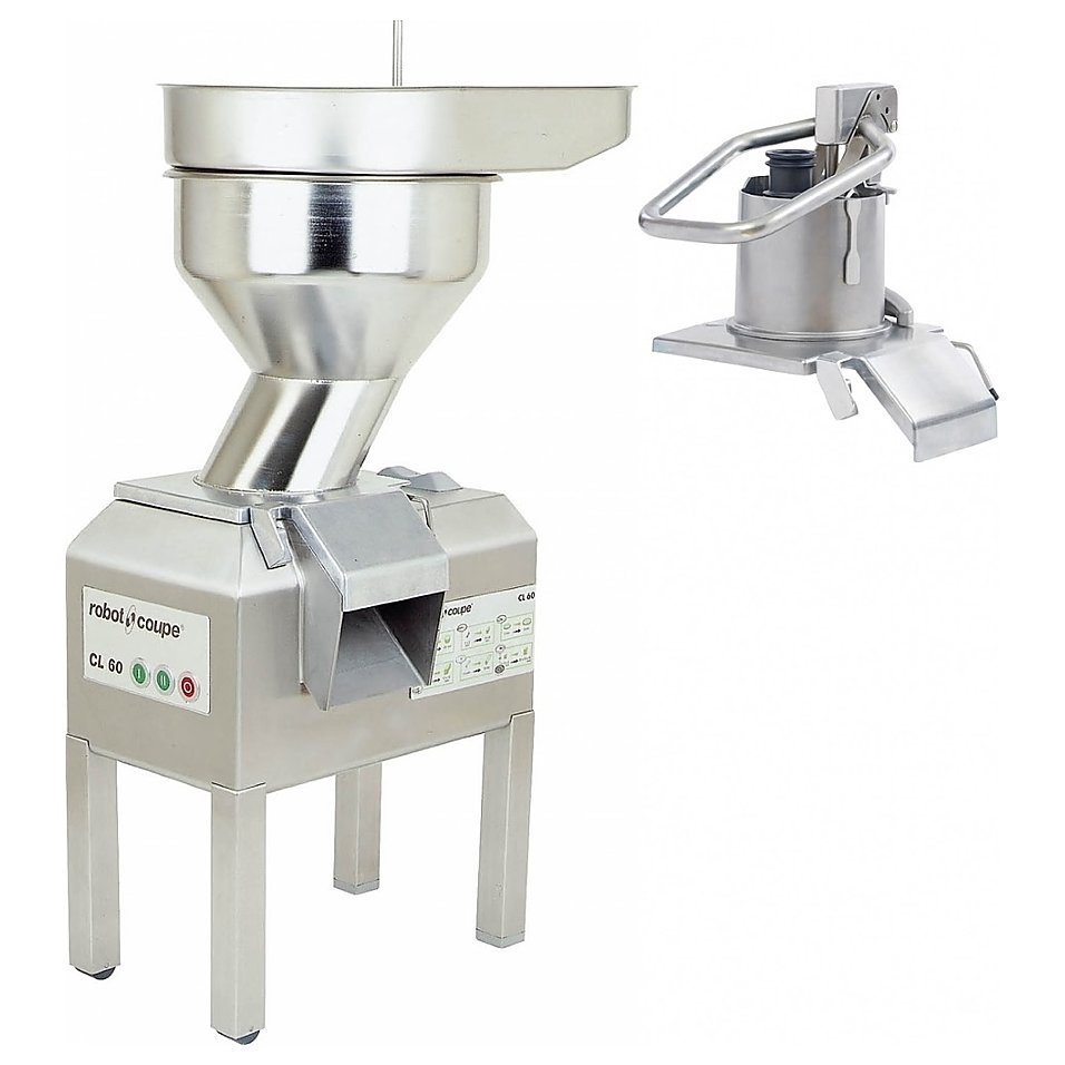 Овощерезка Robot Coupe CL60 2 воронки (2325F) нерж. сталь
