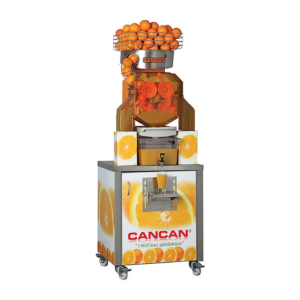Соковыжималка автоматическая для цитрусовых CanCan CC.38.OPM04 с тележкой
