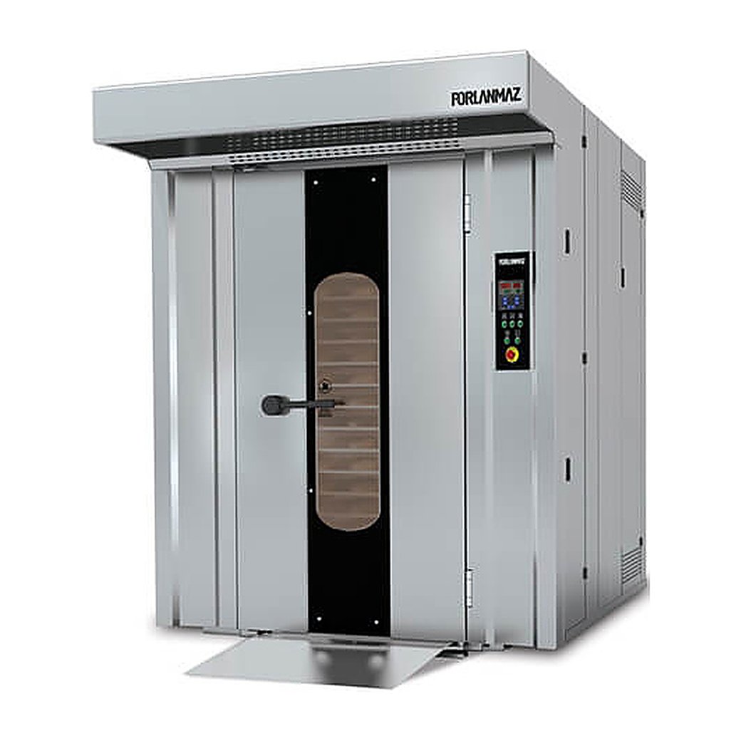 Печь ротационная Porlanmaz Bakery Machinery PMDF 150 электрическая с сенсорной панелью, фото 3