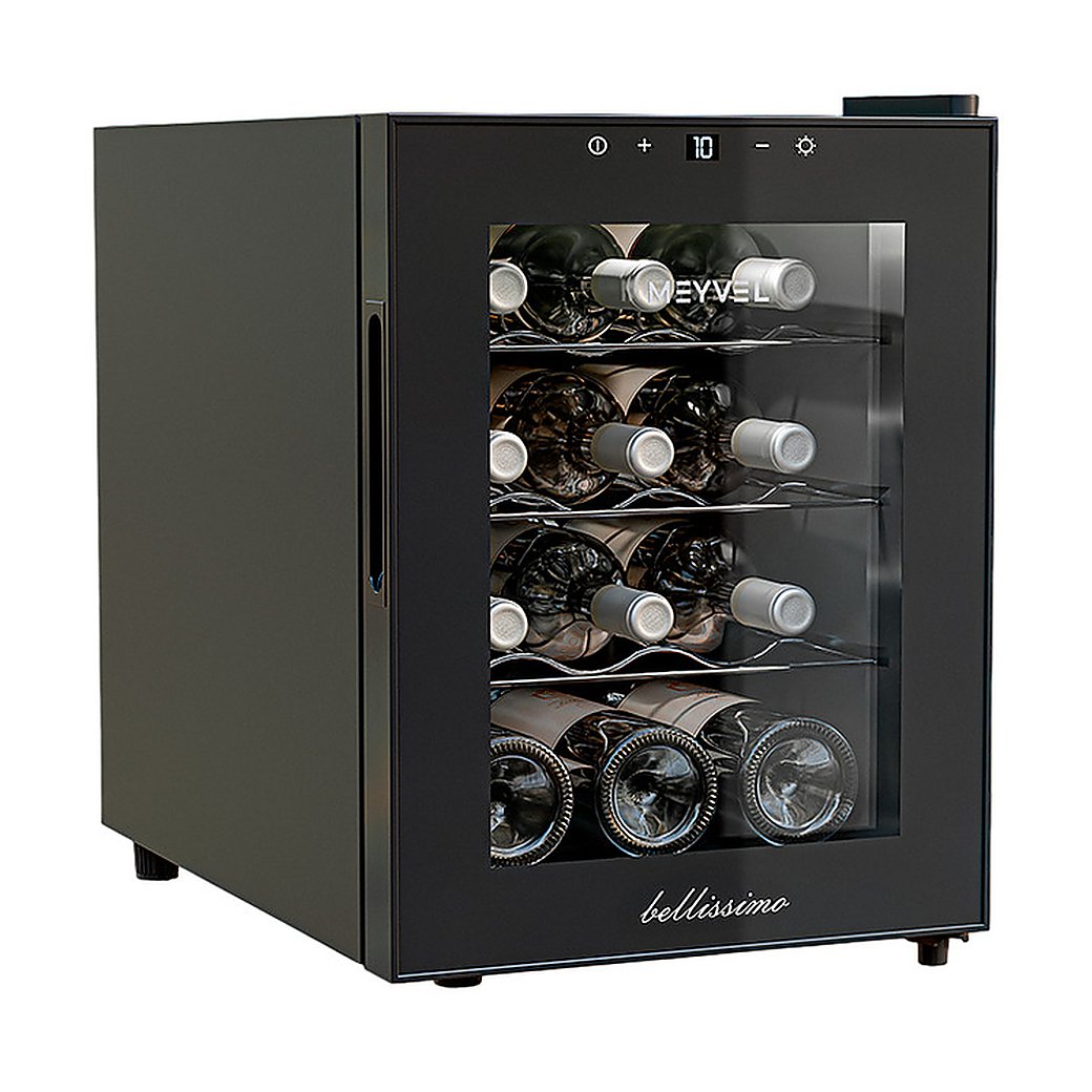 Винный шкаф MEYVEL MV12-TBF1 33 л 340х510х468 мм черный