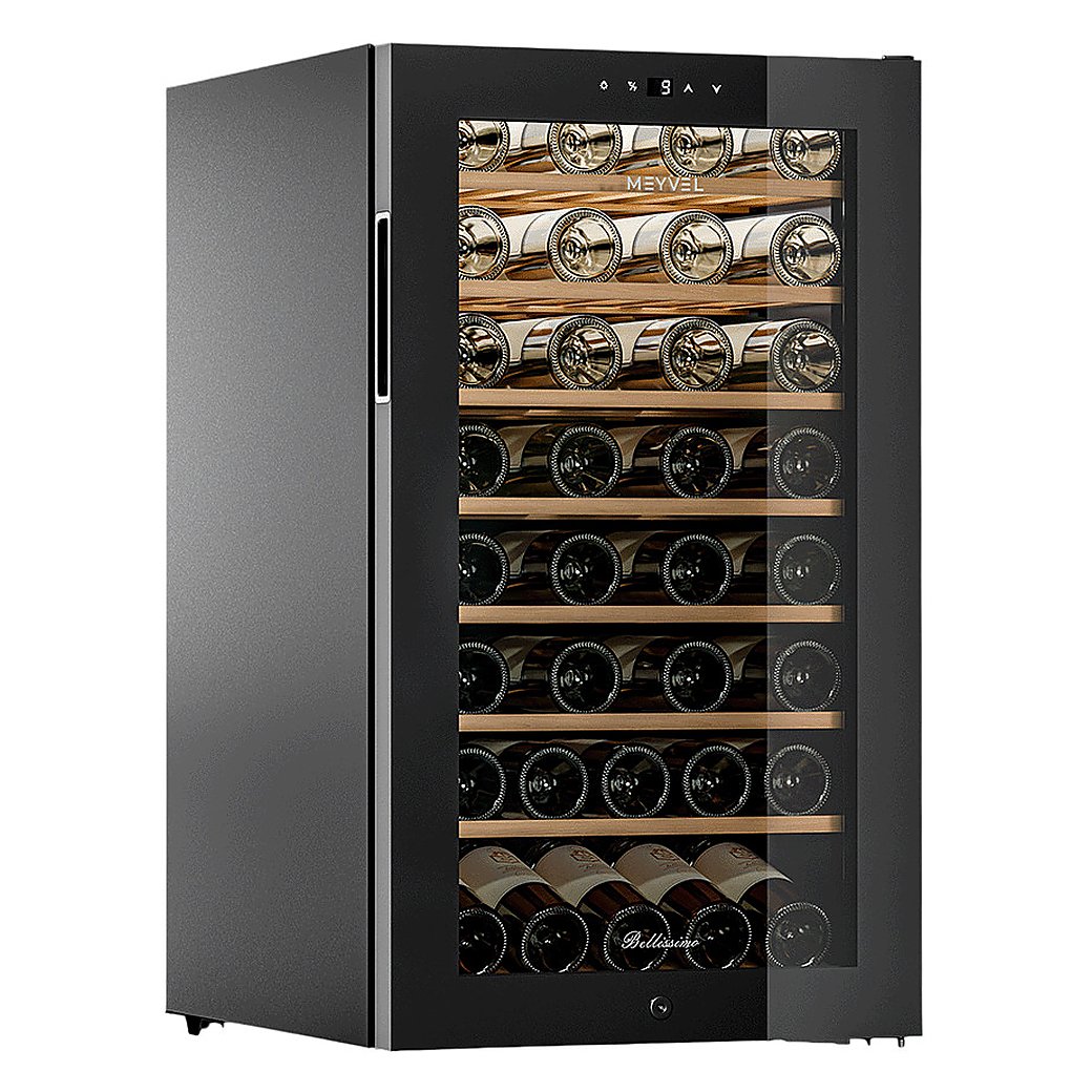 Винный шкаф MEYVEL MV52-KBF1 130 л 480х575х850 мм черный