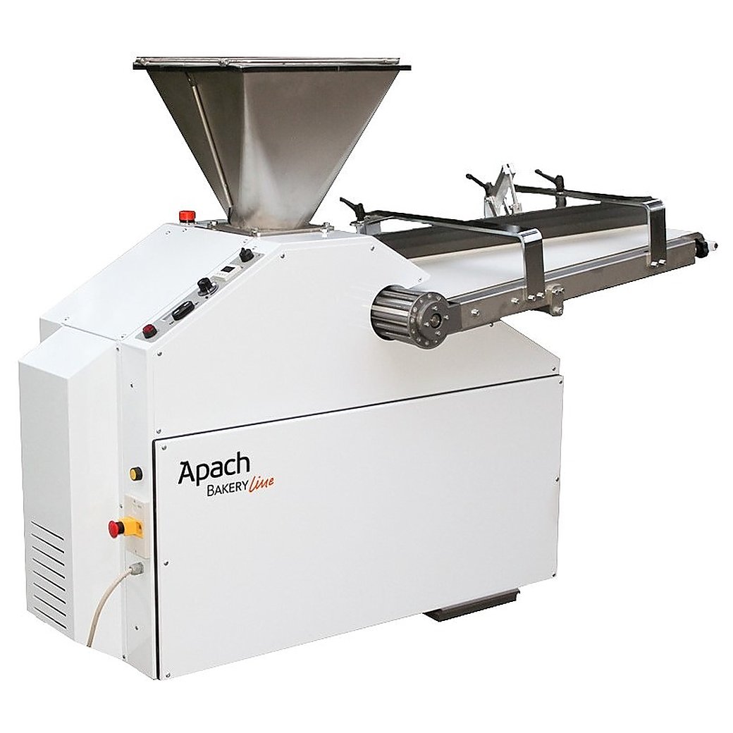 Тестоделитель Apach Bakery Line SD120 SA (тефлонированный бункер 50 кг, система смазки, привод конвейера)
