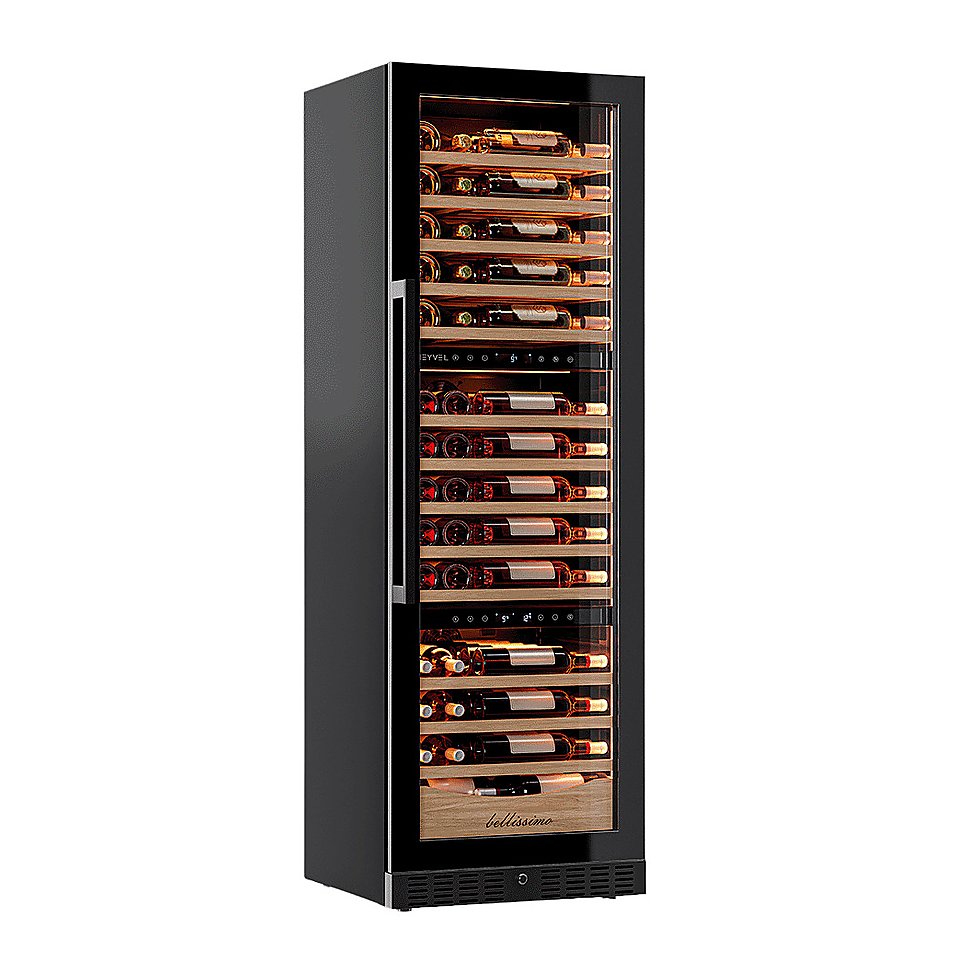 Винный шкаф MEYVEL MV98-KBT3 (Slim) 318 л 595х550х1792 мм черный