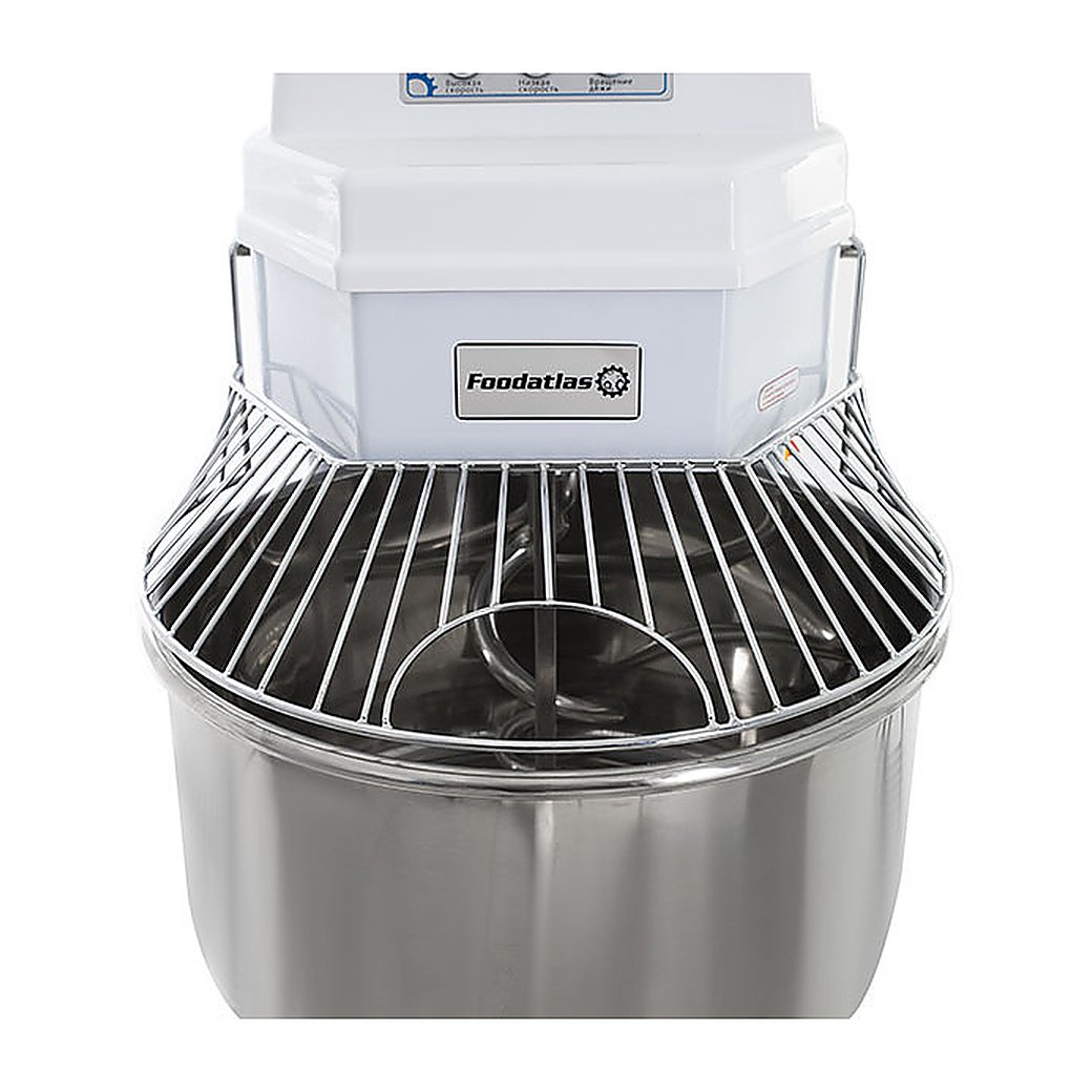 Тестомес спиральный Foodatlas HS-100A (AR) Pro, фото 3