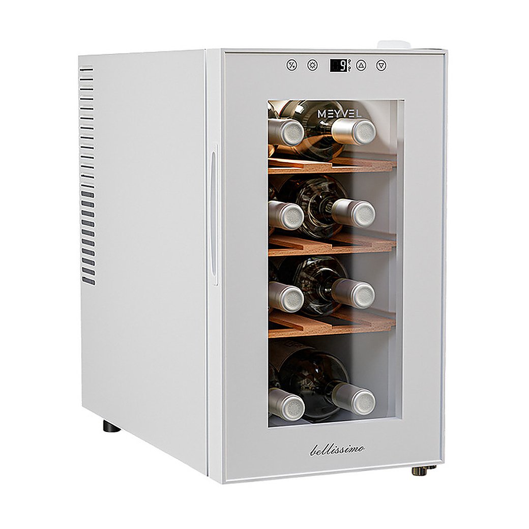 Винный шкаф MEYVEL MV08-TWF1-Next 16 л 260х495х480 мм белый