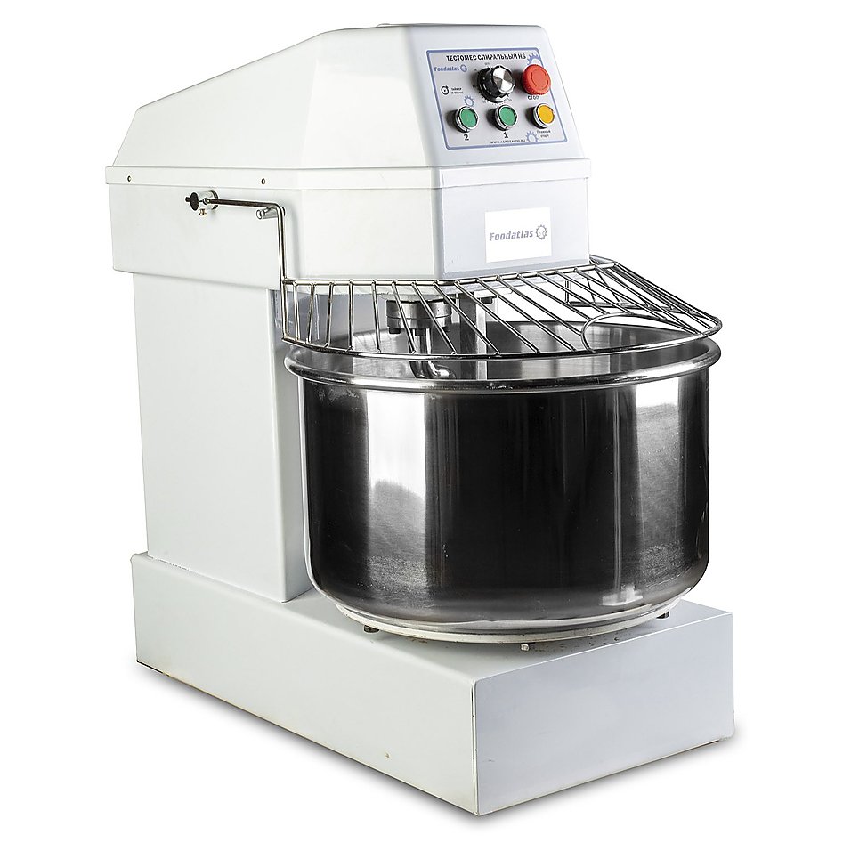 Тестомес спиральный Foodatlas HS-50A Eco, фото 2