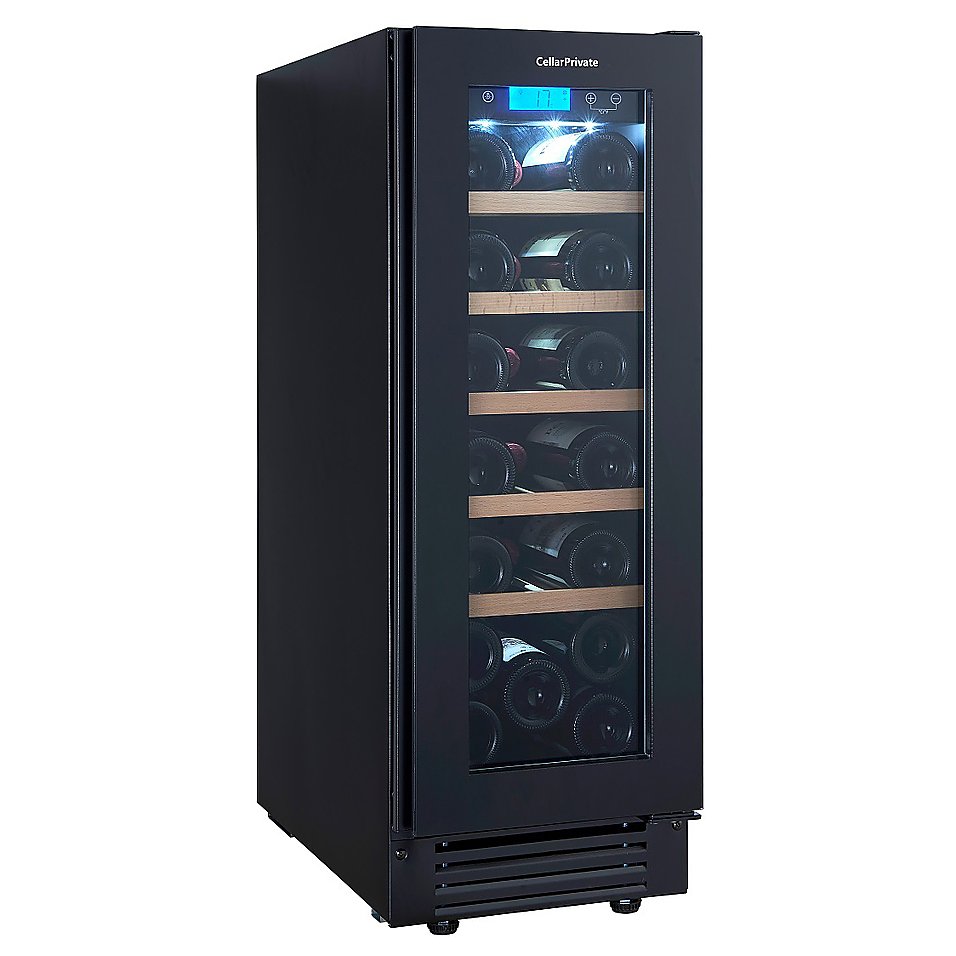 Винный шкаф Cellar Private CP020-1TBH черная дверь, фото 3