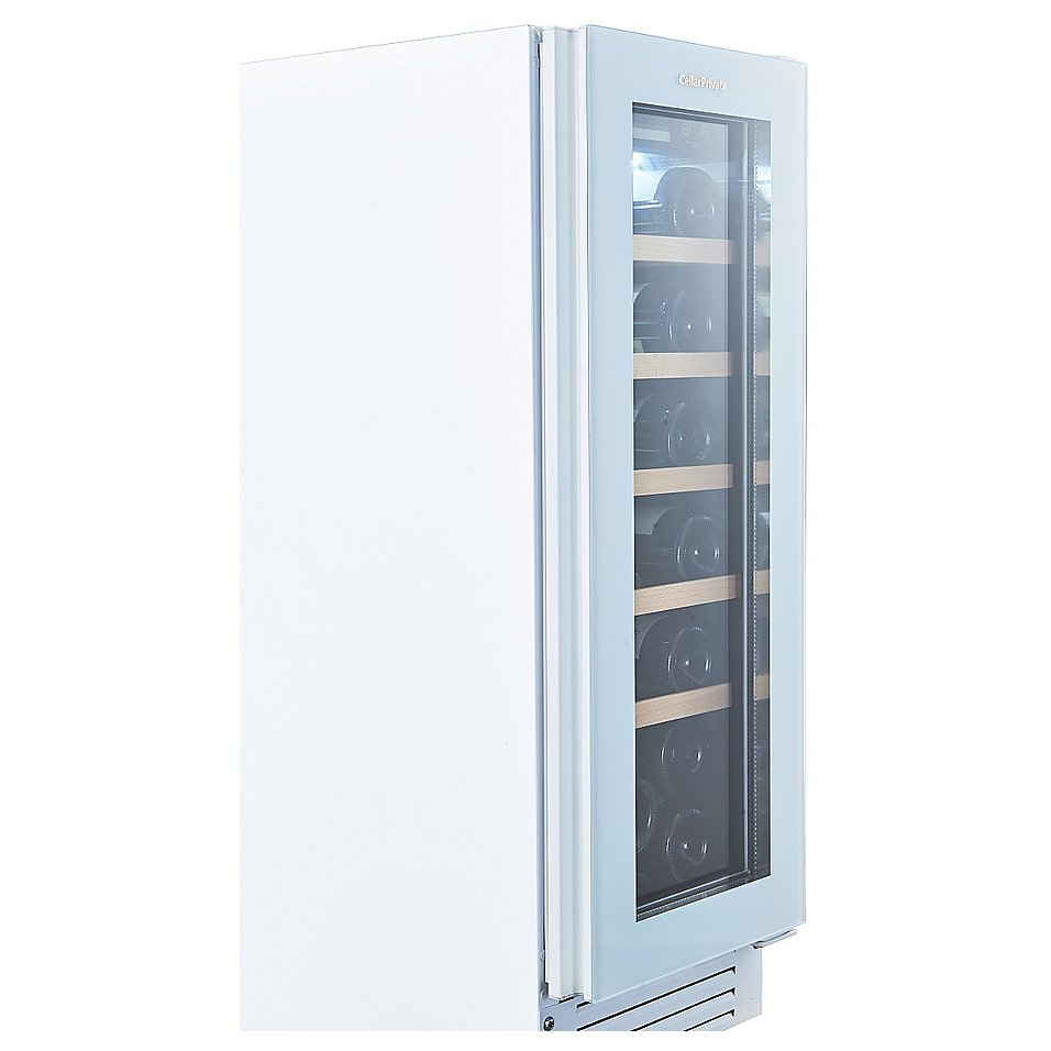 Винный шкаф Cellar Private CP020-1TWH белая дверь, фото 2