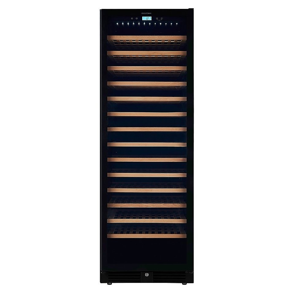 Винный шкаф Cellar Private СP165-1TBH черная дверь со скрытой рукояткой, фото 3