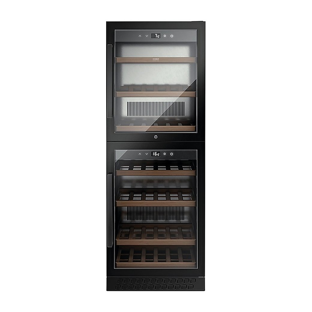 Винный шкаф CASO WineChef Pro 126-2D Black, фото 2
