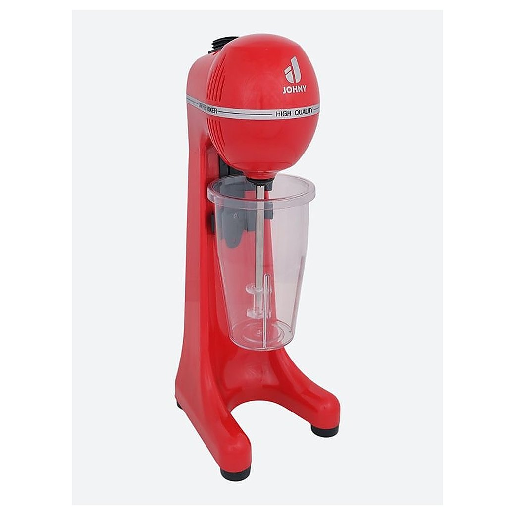 Миксер для молочных коктейлей JOHNY AK/2-2TA ECO красный, без таймера, фото 2