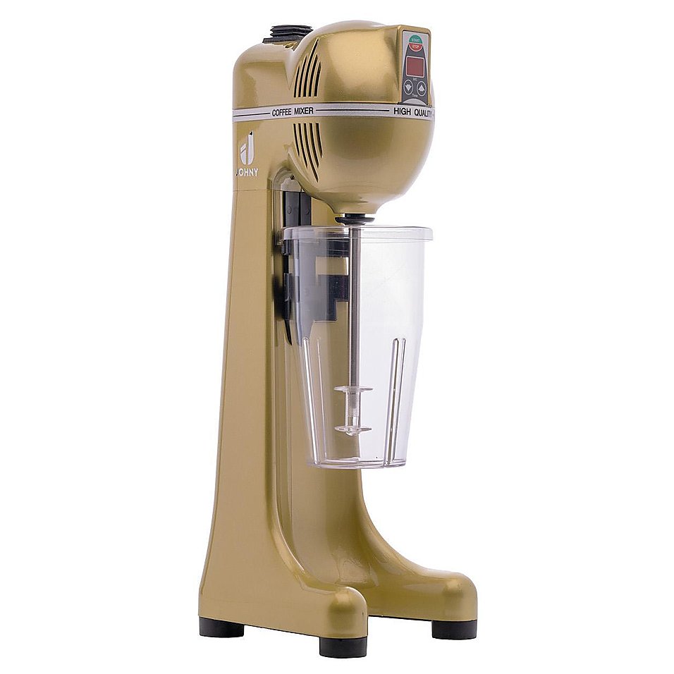 Миксер для молочных коктейлей JOHNY AK/2-2TA TIMER золотой