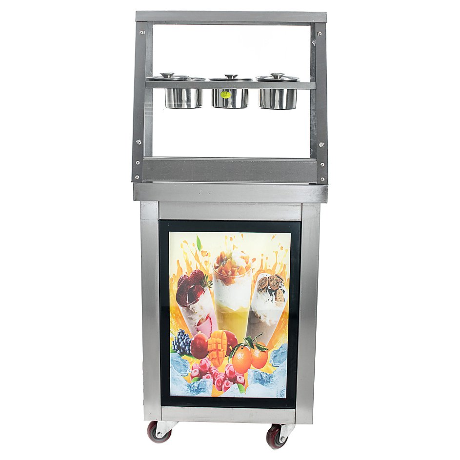Фризер для жареного мороженого Foodatlas KCB-1F (контейнеры, световой короб), фото 2