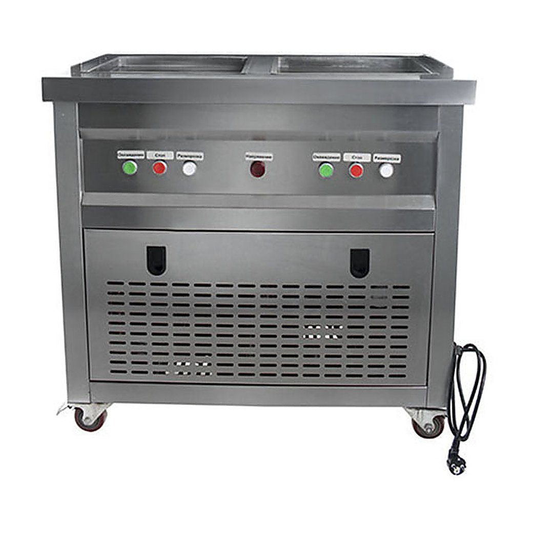 Фризер для жареного мороженого Foodatlas KCB-2F (световой короб), фото 2