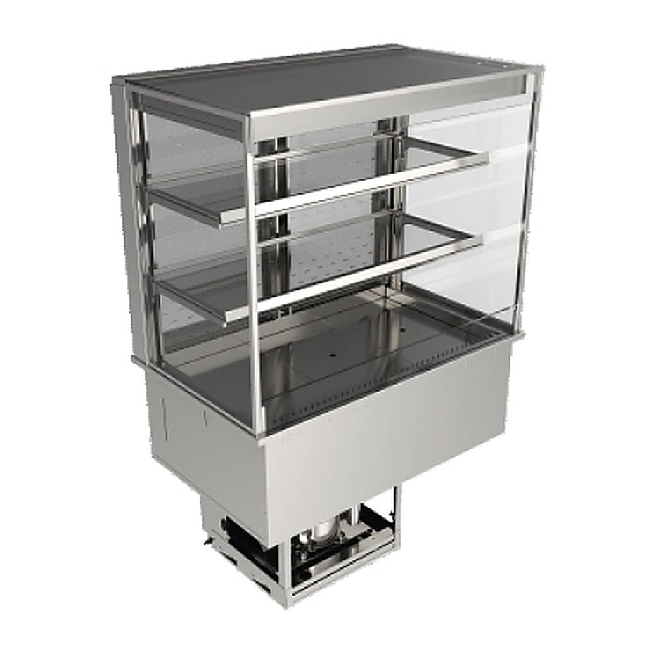 Витрина холодильная BSV-inox VRO 2G/9
