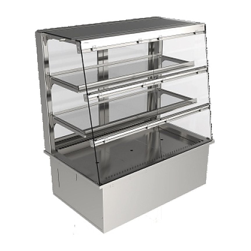 Витрина нейтральная BSV-inox VNS 0,6/6
