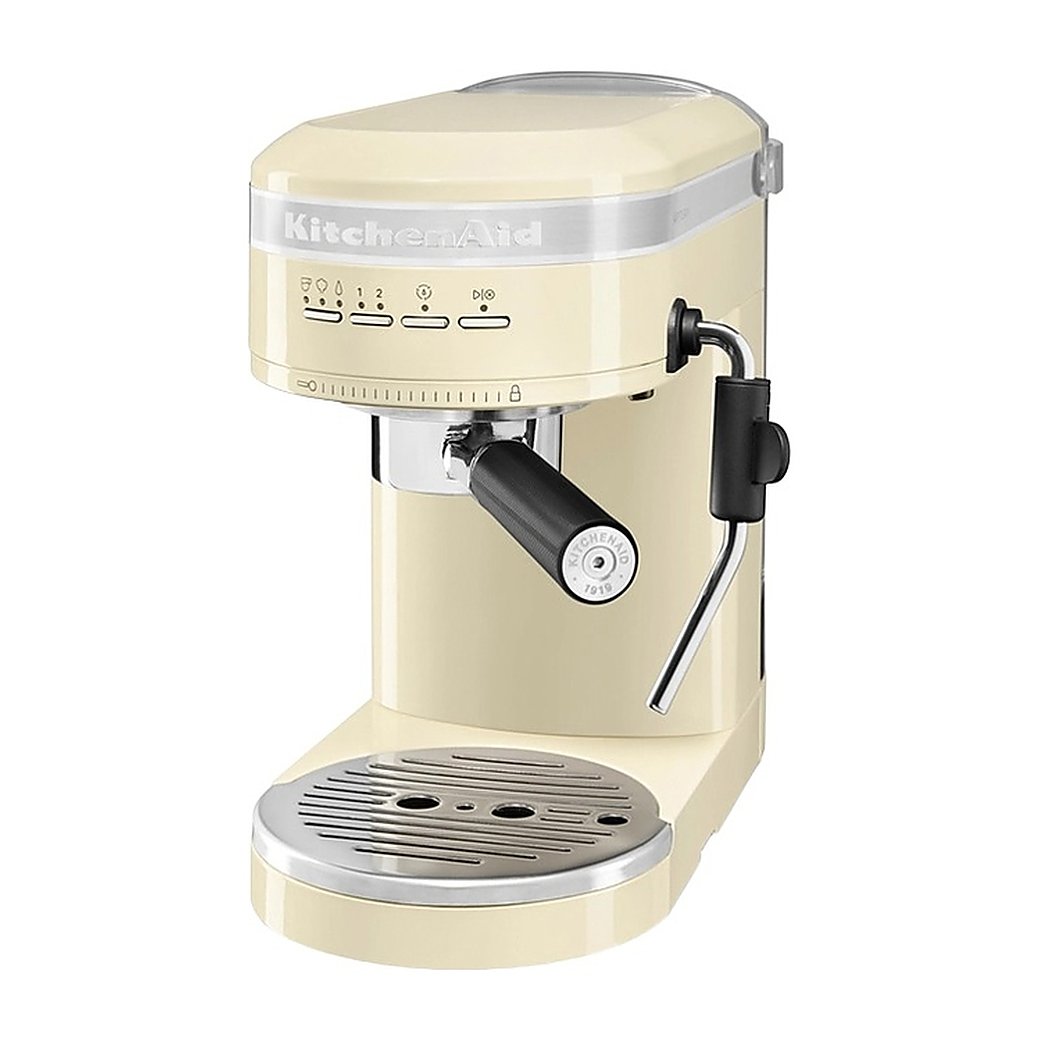 Кофеварка рожковая KitchenAid Artisan 5KES6503EAC кремовая, фото 2